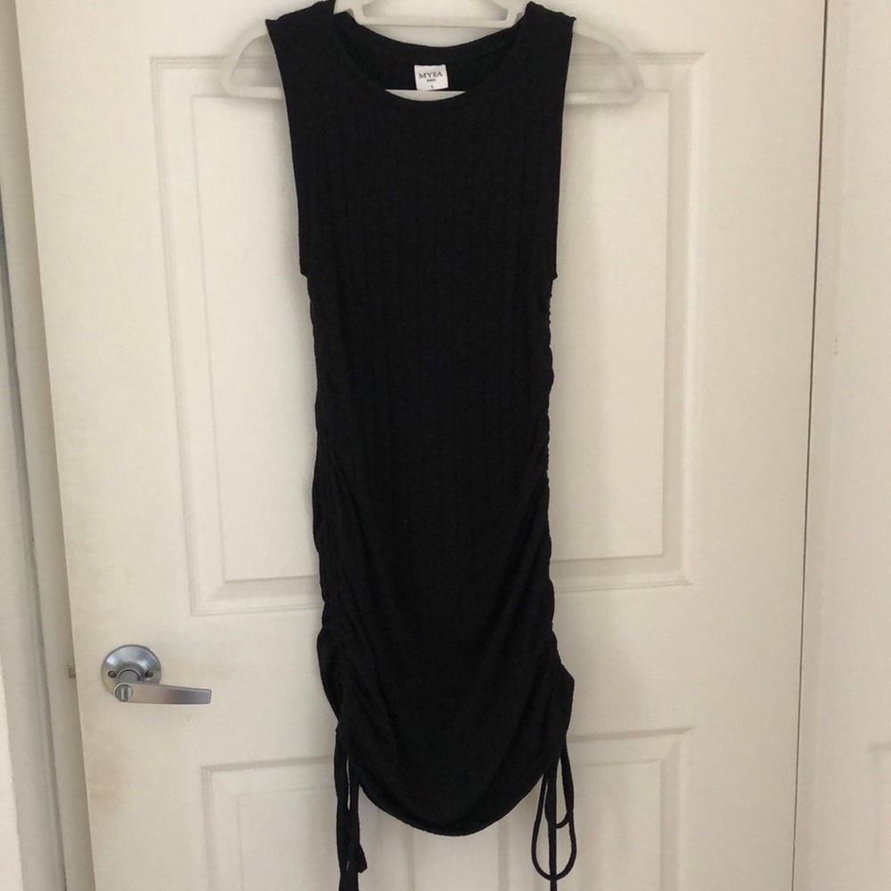 Black dress by Mysa, boutique brand